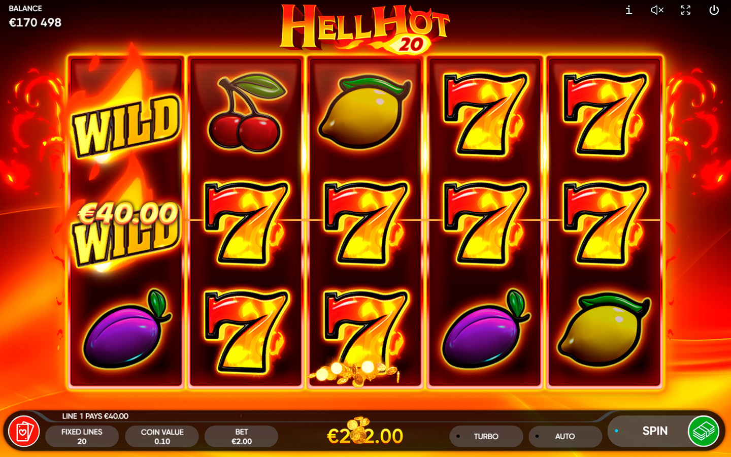 Актуальная классическая тема на игровом слоте «Hell Hot 20» в Адмирал казино